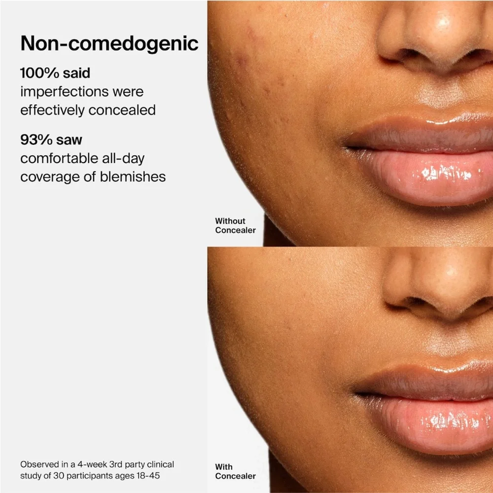 Haus Labs🔬Triclone Skin Tech Hydrate+Depuff Concealer 21 Light Medium N NIB